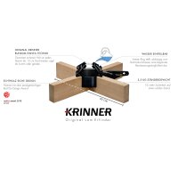 KRINNER Kopenhagen Eiche Schwarz